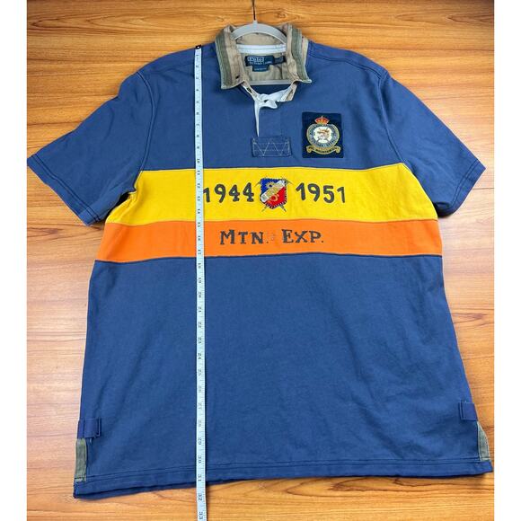 Vintage Ralph Lauren Men’s Dhaulagiri Nepal Mountain Expedition Polo - XXL - Picture 6 of 9